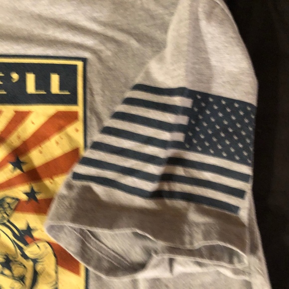 Mens Club Grunt Style Short Sleeve Shirt 2nd Amendment Defend L - Picture 2 of 7